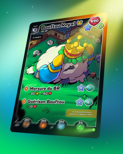 Carte Holo Bouftou Royal (Préco) 👑