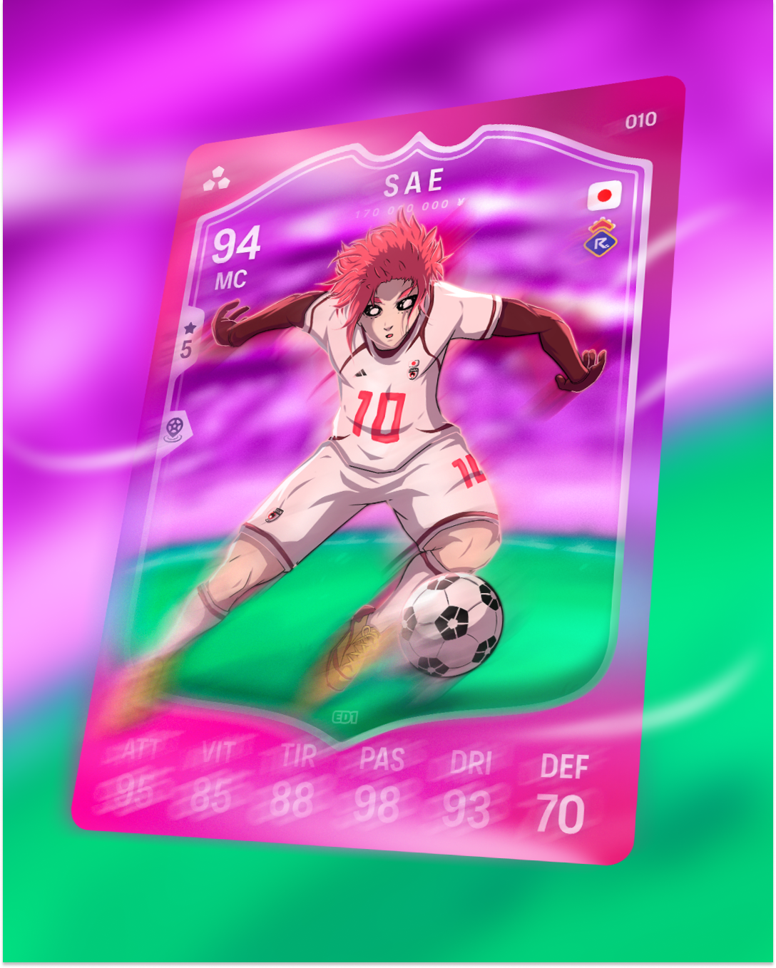 Carte Holo SAE (Bluelock)